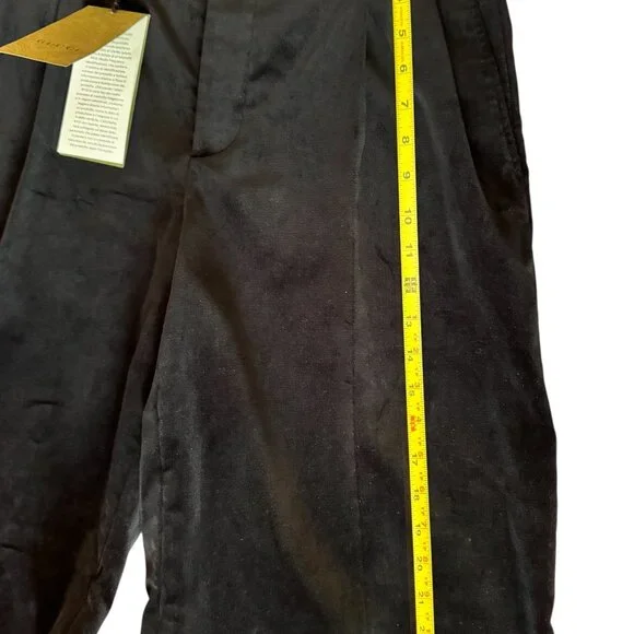 Gucci Authentic Black Velvet Shorts NWT